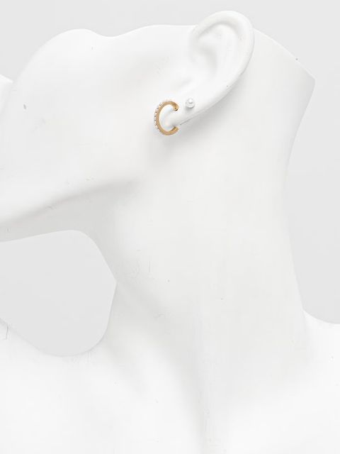 AllSaints kolczyki damskie metalowe 2-pack - zdjęcie produktu nr 1