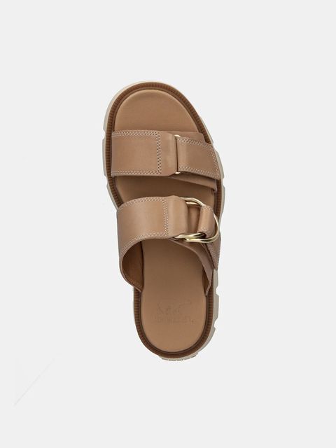 Sorel klapki skórzane REIN CB SLIDE