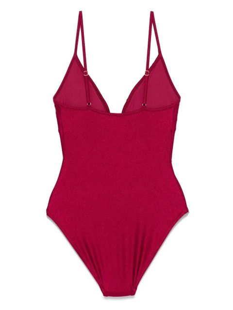 ZIMMERMANN Wylie Plunge Wire swimsuit - Red - zdjęcie produktu nr 2