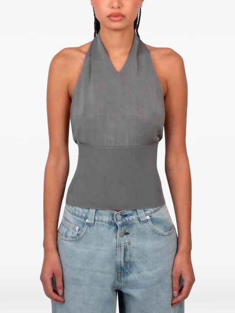 Gimaguas Mirage halterneck top - Grey - zdjęcie produktu nr 1