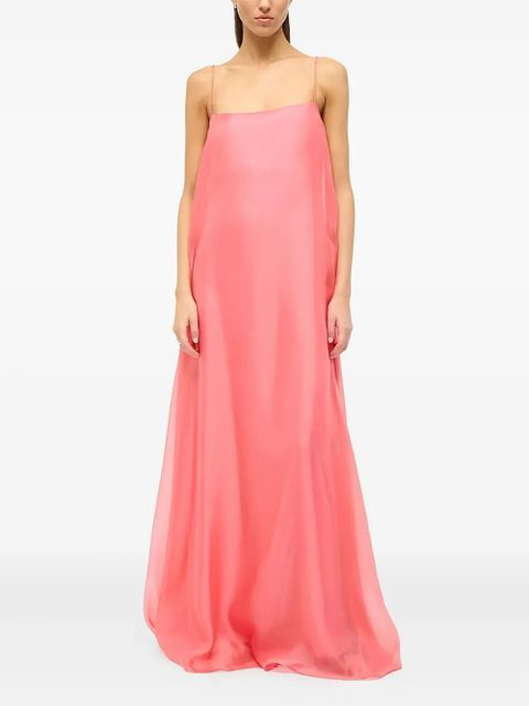 STAUD Delfina maxi dress - Pink