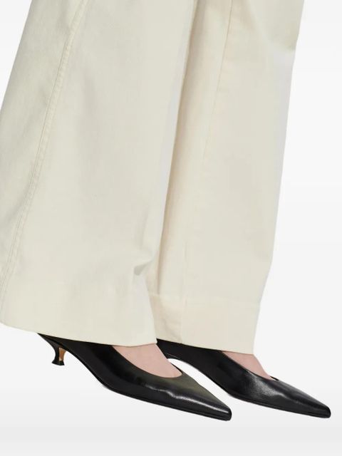 Aeyde Cari point-toe shoes - Black