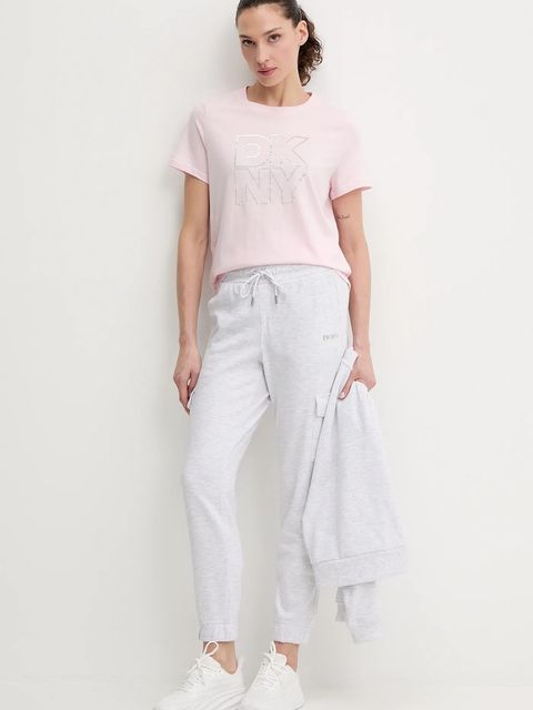 Dkny t-shirt bawełniany - zdjęcie produktu nr 1