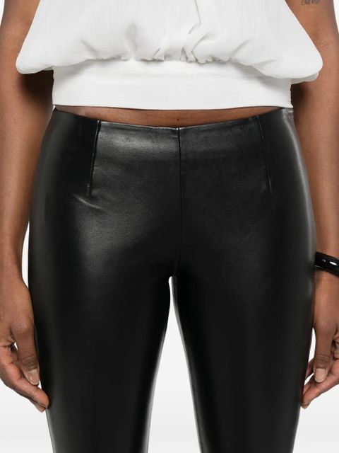 Gimaguas Bella leather shorts - Black