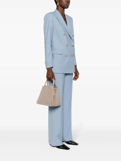 Longchamp small Le Foulonné tote bag - Grey