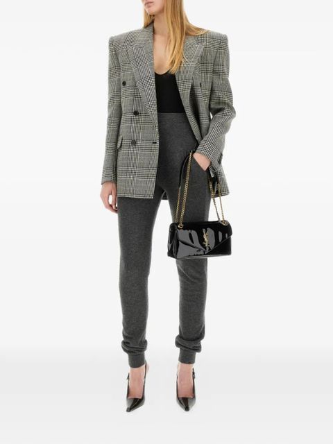 Saint Laurent high-waist leggings - Grey - zdjęcie produktu nr 2