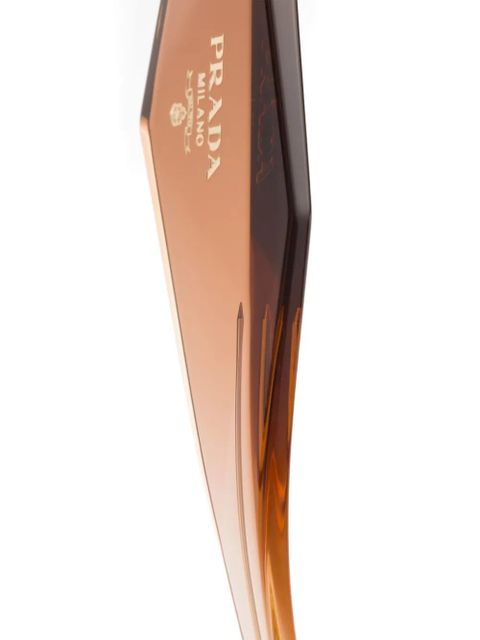 Prada Eyewear rectangle sunglasses - Brown