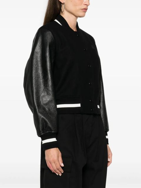Givenchy 4G-embroidered bomber jacket - Black