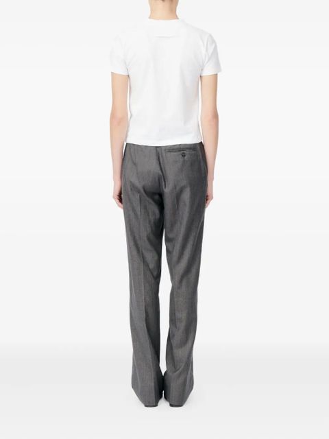 MM6 Maison Margiela crew-neck graphic T-shirt - White