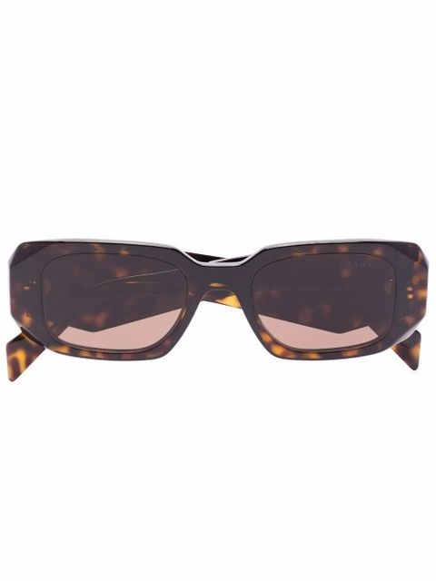 Prada Eyewear tortoiseshell square-frame sunglasses - Brown - zdjęcie produktu nr 1