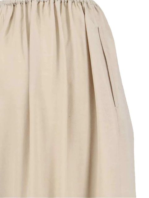 The Frankie Shop Aeson gathered maxi skirt - Neutrals
