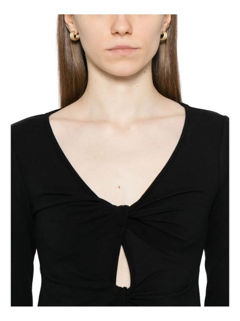Reformation Silas top - Black