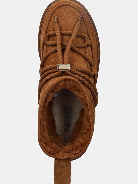 Inuikii śniegowce zamszowe Classic Low Platform kolor brązowy 1001.006.0012.660