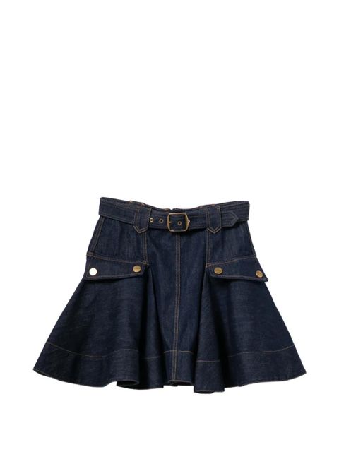 ZIMMERMANN denim mini skirt - Blue - zdjęcie produktu nr 1