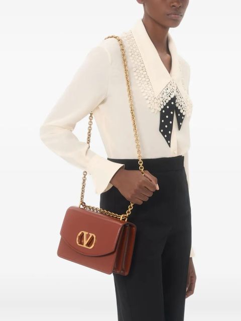 Valentino Garavani lace silk shirt - Neutrals