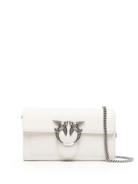 PINKO logo-plaque crossbody bag - White - zdjęcie produktu nr 1