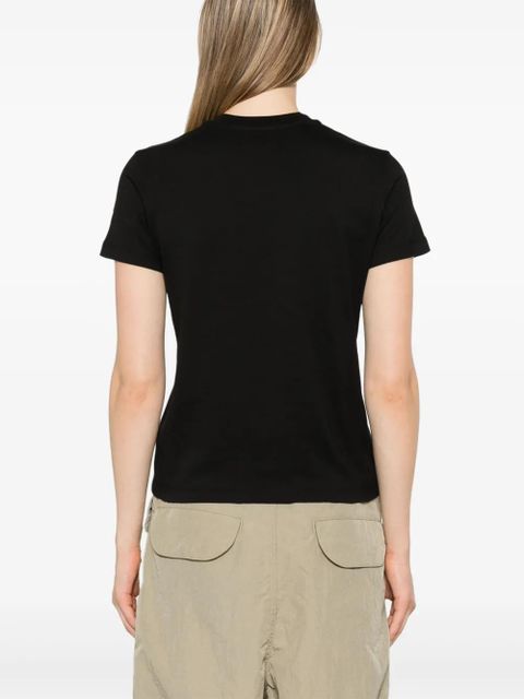 Moncler logo-embellished cotton T-shirt - Black