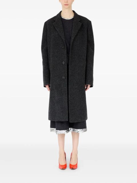 Maison Margiela four-stitch single-breasted coat - Black - zdjęcie produktu nr 2