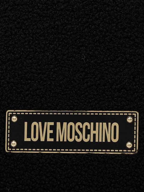 Love Moschino plecak damski kolor czarny mały z aplikacją JC4377PP0NKS100A - zdjęcie produktu nr 2