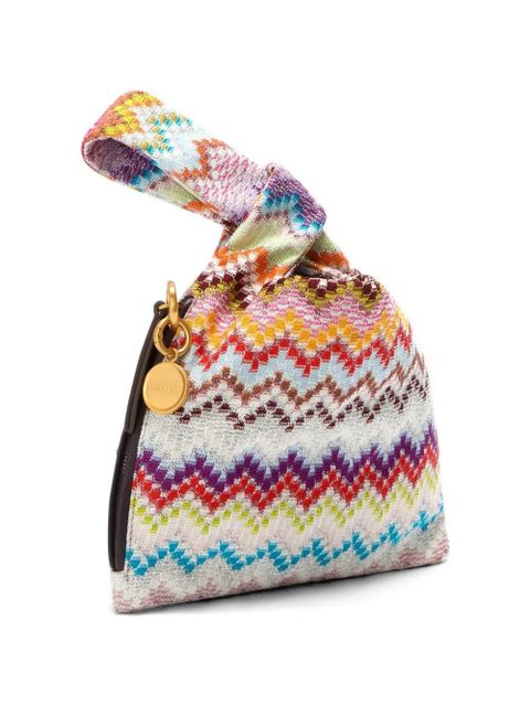 Missoni zigzag tote bag - White