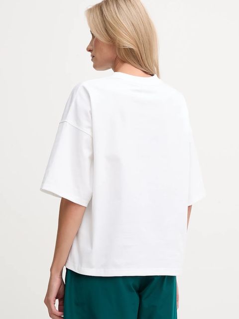 Calvin Klein Jeans t-shirt bawełniany damski kolor biały LV047D204G - zdjęcie produktu nr 2