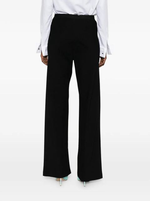 WARDROBE.NYC elasticated palazzo pants - Black