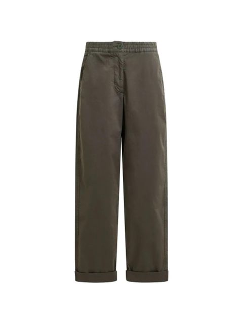 Essentiel Antwerp elasticated-waist trousers - Green - zdjęcie produktu nr 1