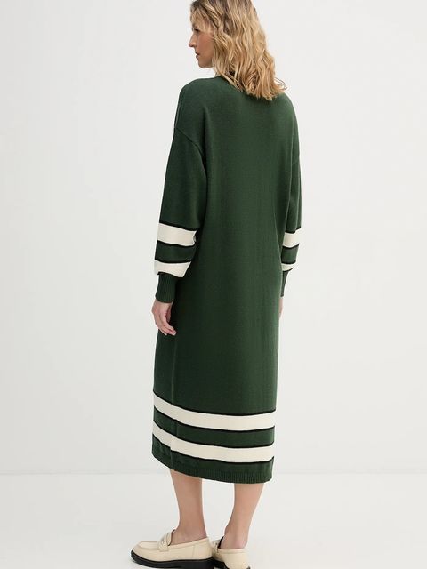 Tommy Hilfiger sukienka z dodatkiem kaszmiru - zdjęcie produktu nr 2