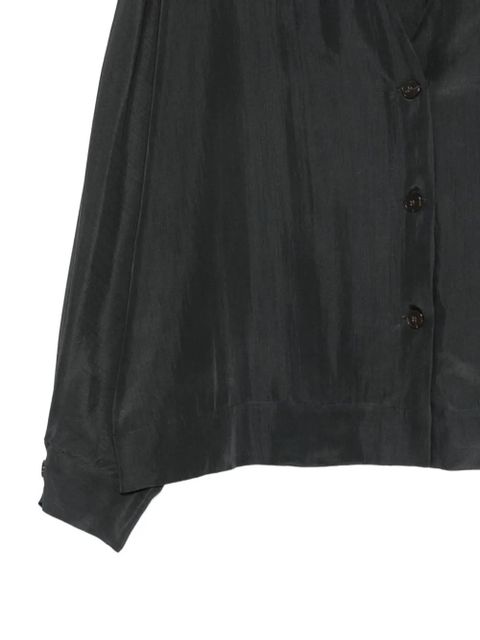 Alysi button long-sleeve kimono - Grey