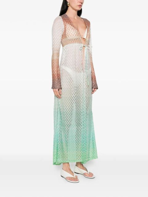 Missoni open-knit cover-up - Green