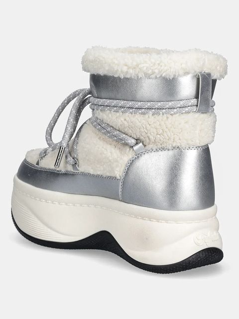 Buffalo śniegowce Orcus Snow Boot kolor srebrny 1270162-SLV