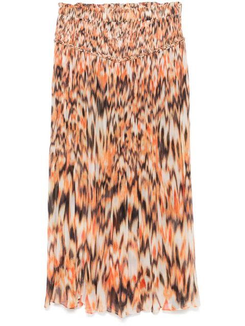 ISABEL MARANT Rolande maxi skirt - Orange - zdjęcie produktu nr 1