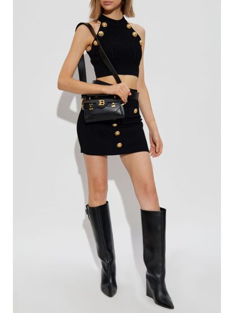 Balmain button-detail top - Black - zdjęcie produktu nr 2