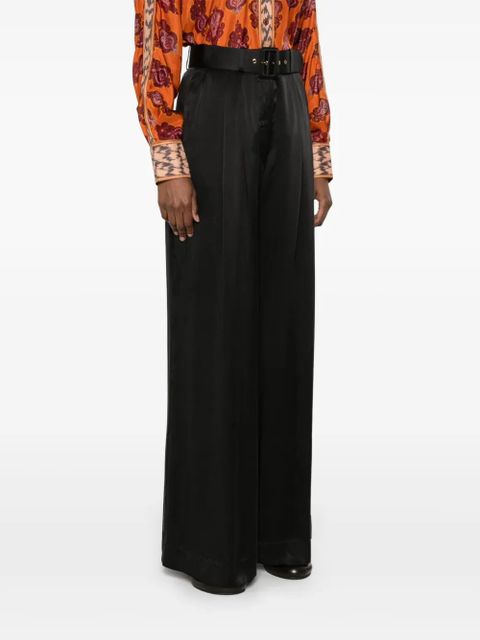 ZIMMERMANN Tuck trousers - BLACK