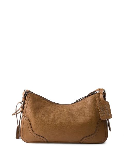 Prada Aimèe large leather shoulder bag - Brown - zdjęcie produktu nr 2