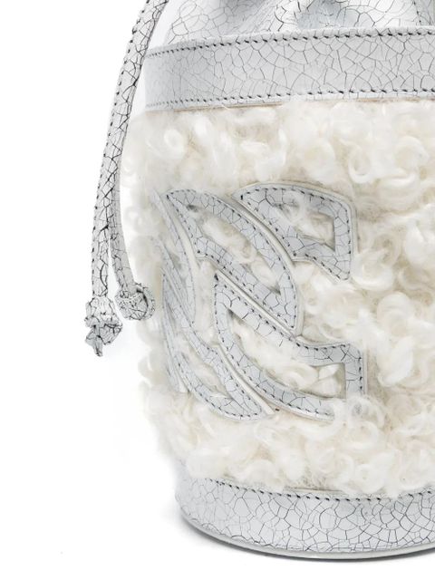 Casadei Giulia bucket bag - White