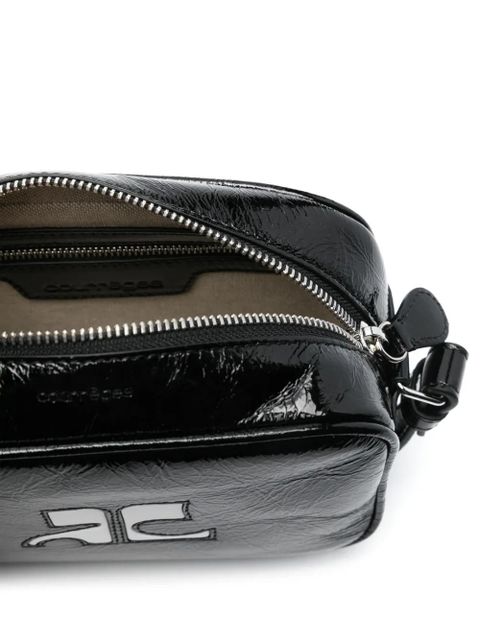 Courrèges Reedition Naplack cross body bag - Black - zdjęcie produktu nr 2