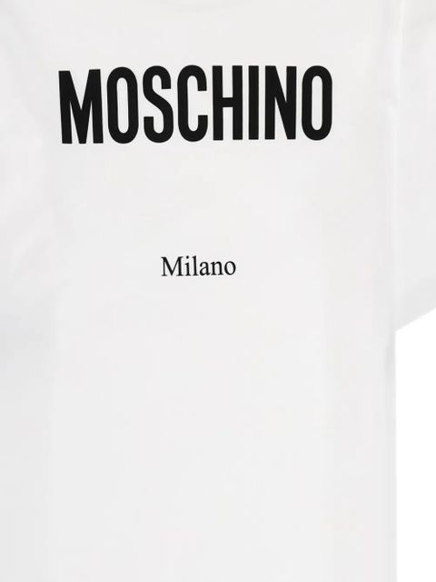 Moschino logo-print T-shirt - White - zdjęcie produktu nr 2