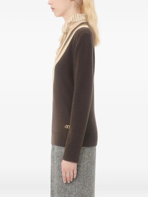 Valentino Garavani wool jumper - Brown