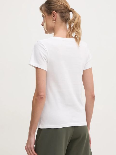 Calvin Klein Jeans t-shirt bawełniany 2-pack damski kolor żółty J20J219734