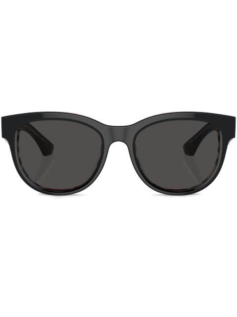 Burberry Eyewear wayfarer-frame sunglasses - Black - zdjęcie produktu nr 1