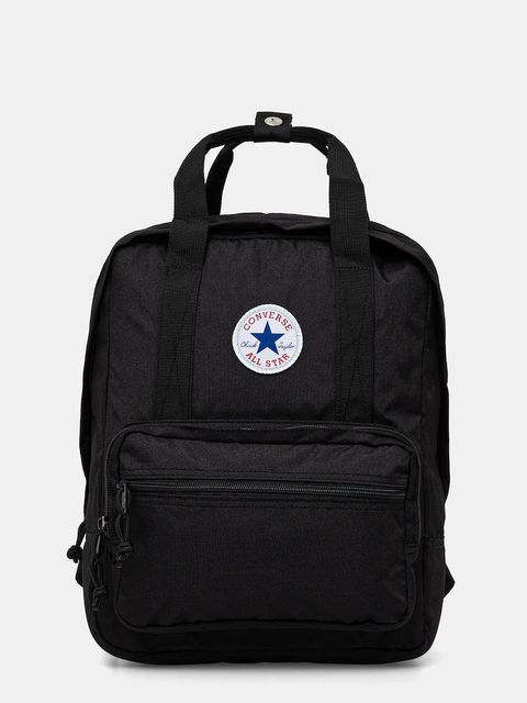 Converse plecak kolor czarny duży gładki MA5679 - zdjęcie produktu nr 1