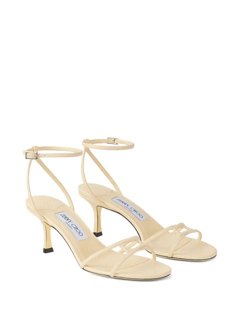 Jimmy Choo 65mm 1998 Leo sandals - Yellow - zdjęcie produktu nr 2