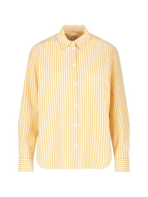 MC2 Saint Barth Brigitte striped shirt - Yellow - zdjęcie produktu nr 1