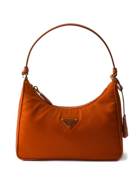Prada mini Re-Edition 2005 zip tote bag - Orange - zdjęcie produktu nr 1