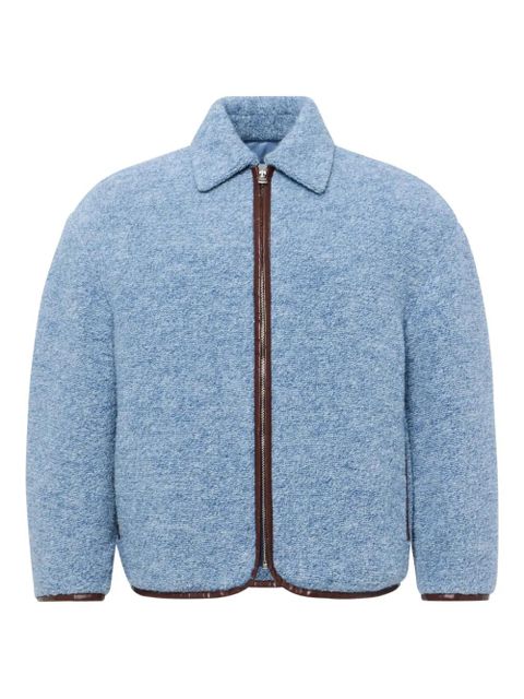 JW Anderson zip-up bomber jacket - Blue - zdjęcie produktu nr 1