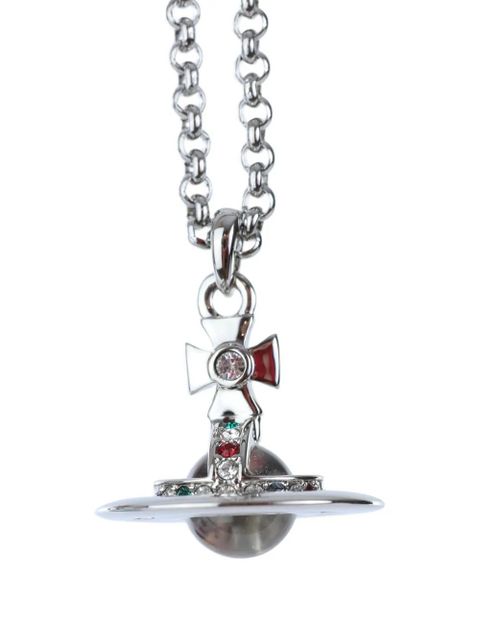 Vivienne Westwood Orb-pendant necklace - Silver - zdjęcie produktu nr 2