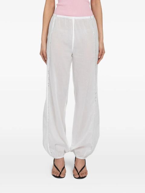 Gimaguas Angel sequin-embellished trousers - White - zdjęcie produktu nr 1