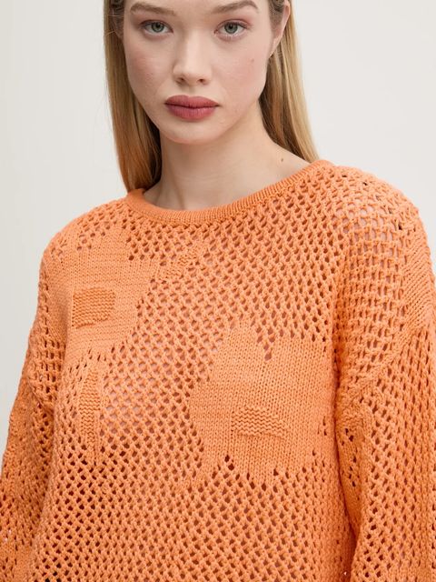 Desigual sweter z domieszką lnu BRUMA - zdjęcie produktu nr 1