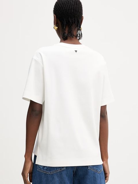 Weekend Max Mara t-shirt bawełniany MULTID - zdjęcie produktu nr 2